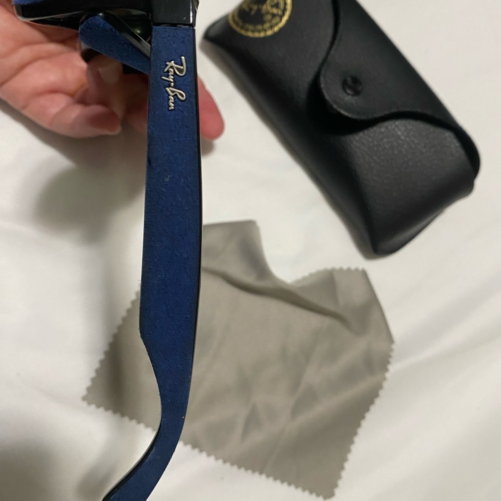 Ray-Ban Blue and Black Sunglasses - Picture 5 of 14